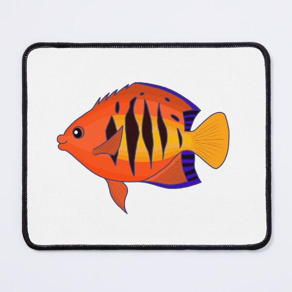 Item preview, Flame Angelfish designed and sold by ODruryStudios.