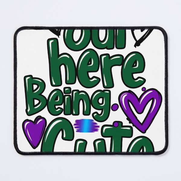Item preview, Out Here Being Cute 12 Bucks Matching Tee Green White Black Graphic designed and sold by DianneShelton.