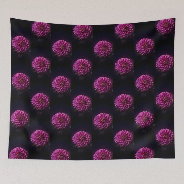 Item preview, Magenta Bloom — Dark Fine Art Dahlia designed and sold by ViolafleurViolett.