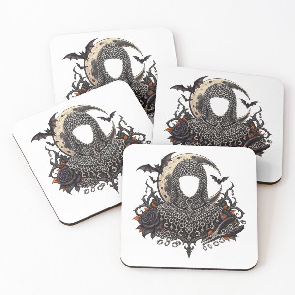 Item preview, Chainmail Artist Gift – Gothic Halloween Coif designed and sold by UrbanCanvvas.