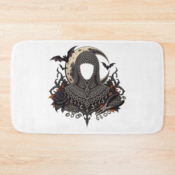 Item preview, Chainmail Artist Gift – Gothic Halloween Coif designed and sold by UrbanCanvvas.