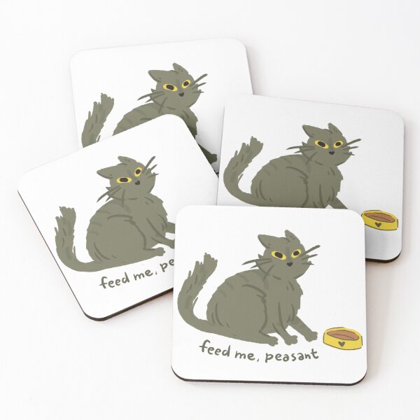 Item preview, Angry Starving Tabby Cat designed and sold by DanuskaArt.