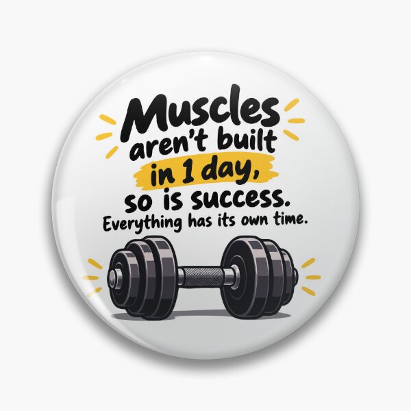 Item preview, 1% Every Day – Muscles Aren’t Built in One Day | Fitness Motivation Gym Workout Dumbbell designed and sold by BengBenz.