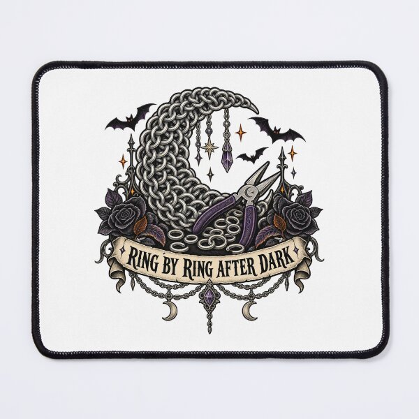 Item preview, Chainmail Maker Gift – Ring by Ring After Dark designed and sold by UrbanCanvvas.