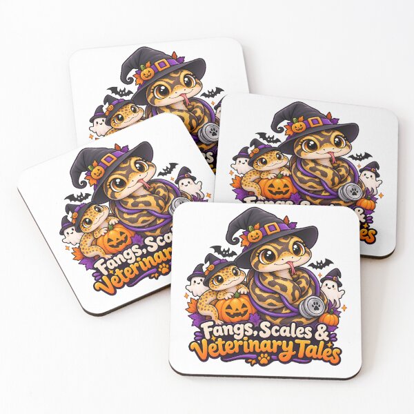 Item preview, Fangs, Scales & Veterinary Tales – Cute Halloween Exotic Animal Vet designed and sold by Bettybee00.