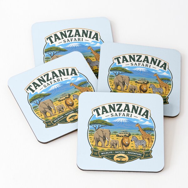 Item preview, Tanzania Safari Wildlife Adventure  designed and sold by Myra365Art.