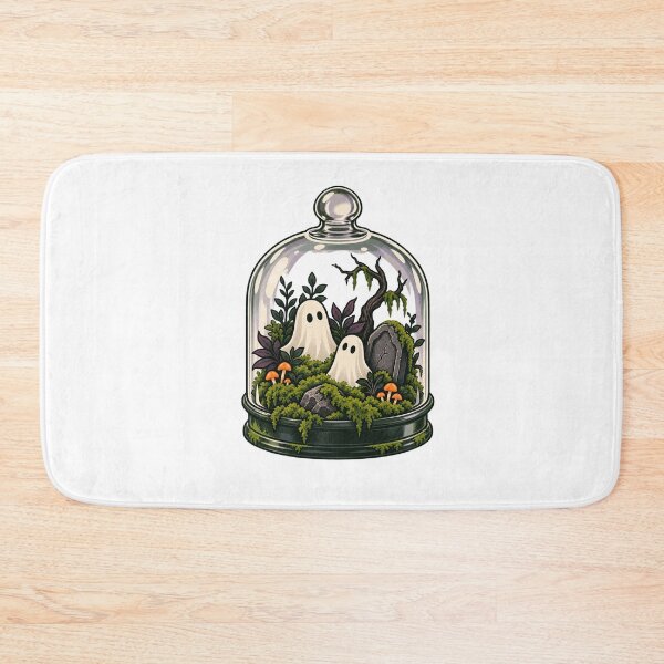 Item preview, Halloween Terrarium Gift – Tiny Ghost Garden designed and sold by UrbanCanvvas.