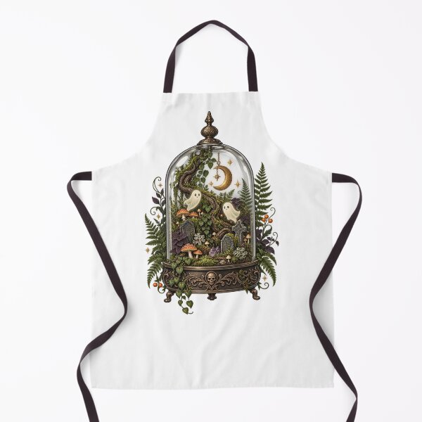 Item preview, Spooky Terrarium Gift – Haunted Moss Garden designed and sold by UrbanCanvvas.