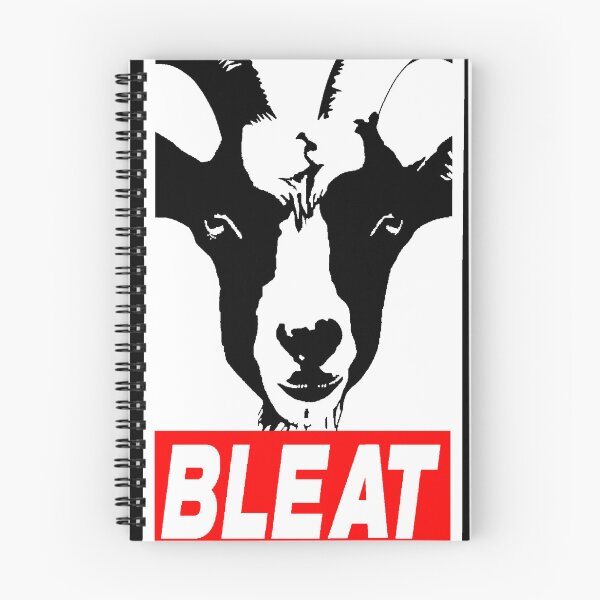 Item preview, Bleat Goat Propaganda Poster designed and sold by Psilly Guse.