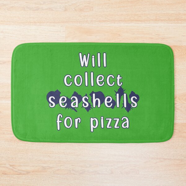 Item preview, Will collect seashells for pizza designed and sold by mariya-ivanova.