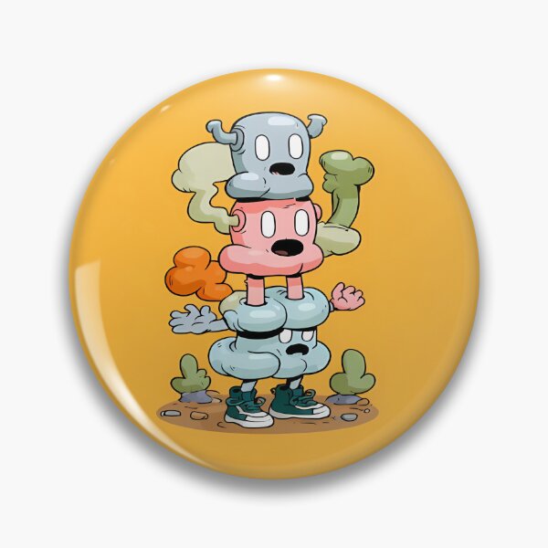 Artikelvorschau, Retro-Pixel-Art-Gestapelter-Monster-Sprite entworfen und verkauft von Lunat1kk.