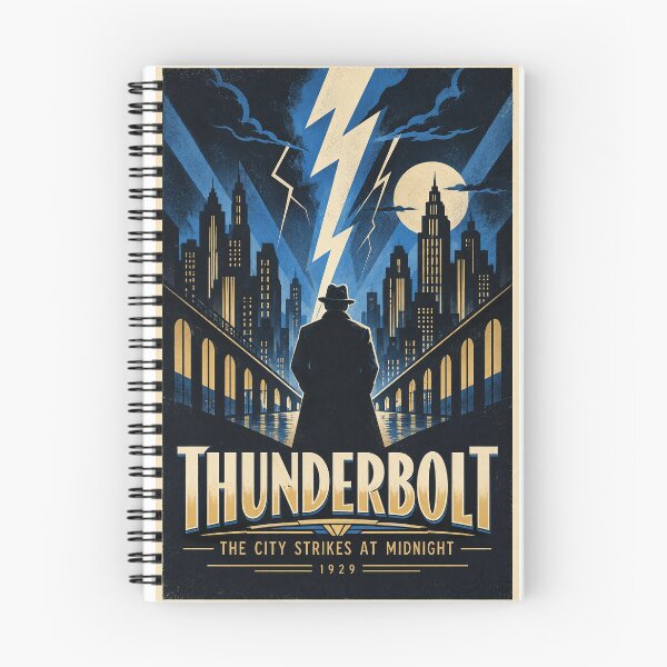 Item preview, Thunderbolt — The City Strikes at Midnight 1929 designed and sold by Fallen Fenris.