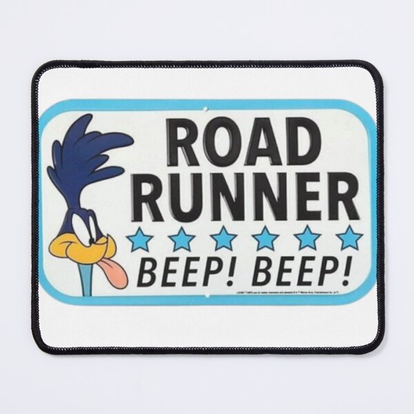Item preview, Retro Speed and Cartoon Whimsy – Road Runner Beep Beep Sign designed and sold by WATEKE.