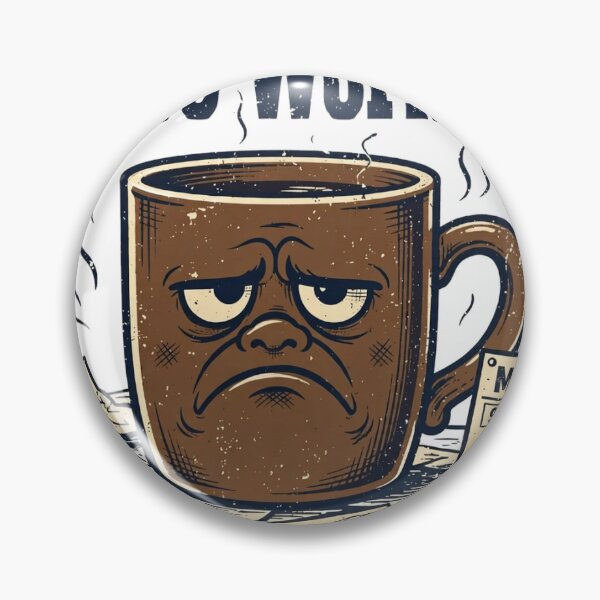 Item preview, Back To Work Blues Shirt | Funny Office Coffee Mug Monday T-Shirt designed and sold by FitEnvy.