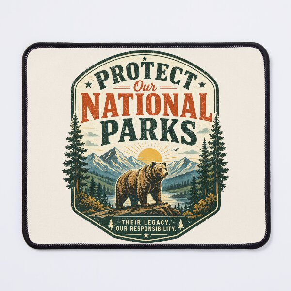 Item preview, Vintage Protect Our National Parks - Their Legacy, Our Responsibility designed and sold by legendaryskins.