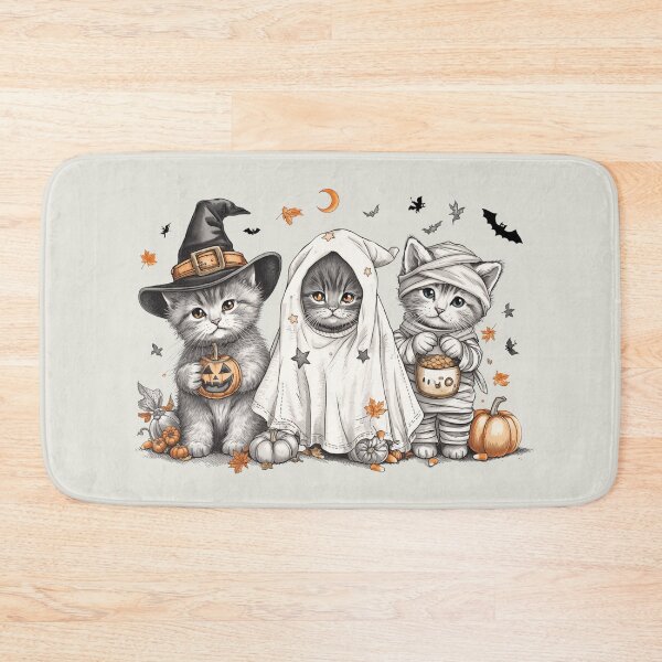 Item preview, HALLOWEEN KITTIES designed and sold by BKDIGITALSHOP.