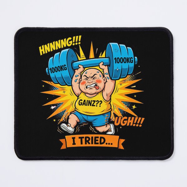 Item preview, I TRIED... but pizza won designed and sold by StrongEveryDayStore.