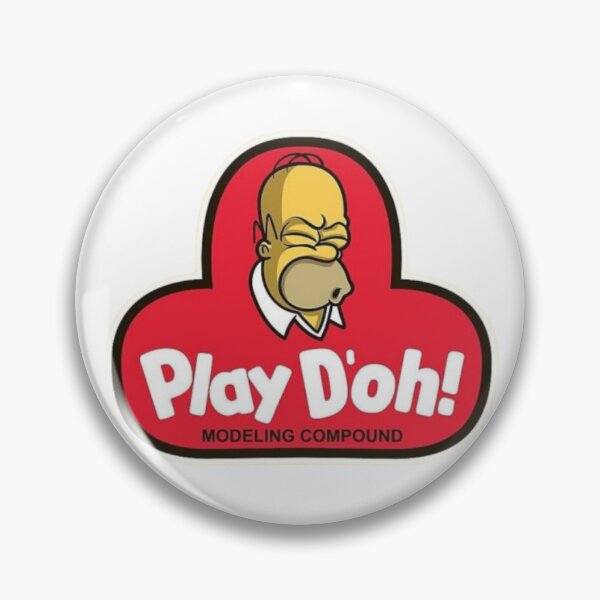 Item preview, Humorous Mashup and Pop Culture Parody – Play D’oh Logo designed and sold by WATEKE.
