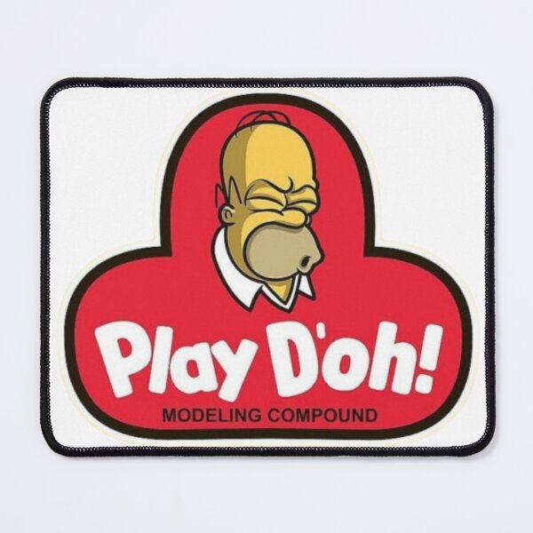Item preview, Humorous Mashup and Pop Culture Parody – Play D’oh Logo designed and sold by WATEKE.