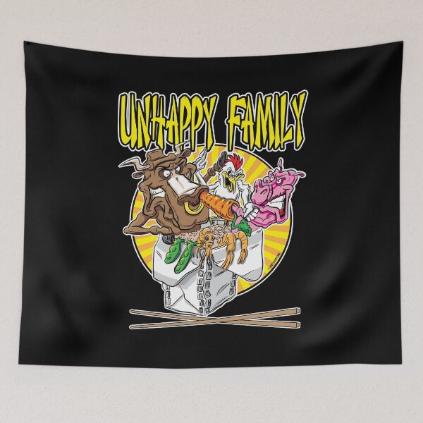 Item preview, Unhappy Family Asian Takeout designed and sold by eShirtLabs.