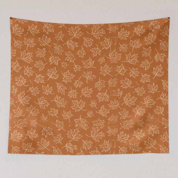 Item preview, Autumn Spice Maple Leaf Cozy Pattern designed and sold by Luv4tete.