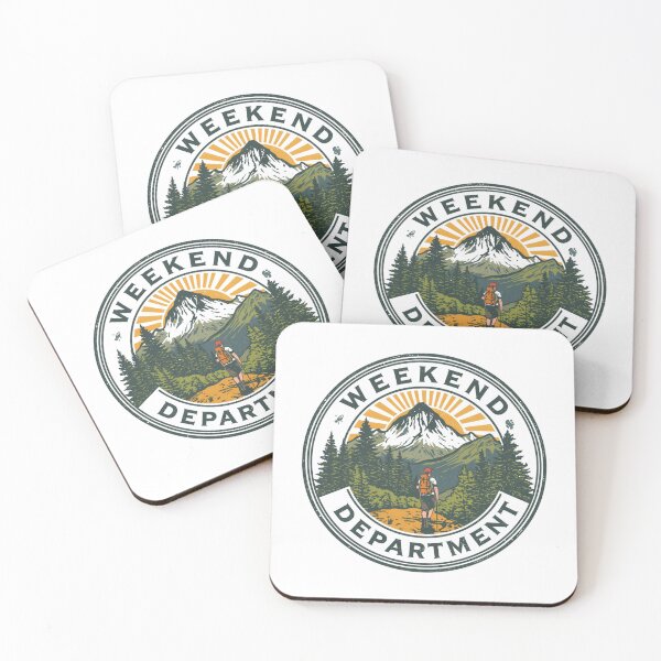 Item preview, Weekend Hiking Department designed and sold by catcurio.