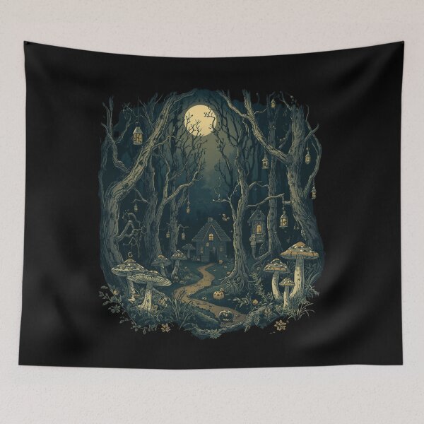 Item preview, Dark Cottagecore Forest Witch designed and sold by ChicTrendz.