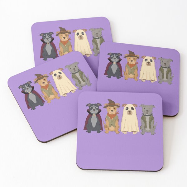 Item preview, Pitbull Halloween Costume Crew Ready for Spooky Night designed and sold by FreshVibe Prints.