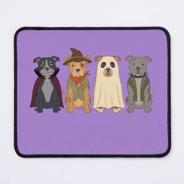 Item preview, Pitbull Halloween Costume Crew Ready for Spooky Night designed and sold by FreshVibe Prints.