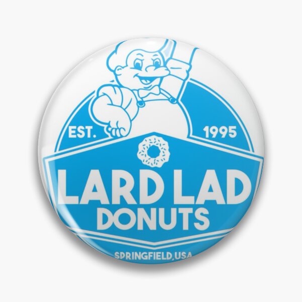 Item preview,    Retro Pop and Playful Branding – Lard Lad Donuts Logo designed and sold by WATEKE.