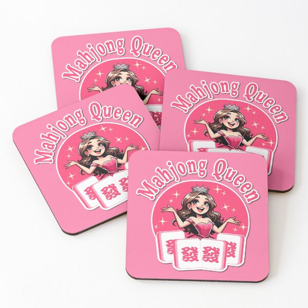Item preview, Pink Mahjong Queen - Funny Mahjong Gift designed and sold by jessie848v.