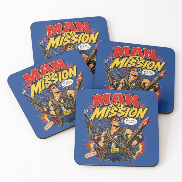 Item preview, MAN ON A MISSION LIFESTYLE designed and sold by SPOOFSHIRT.