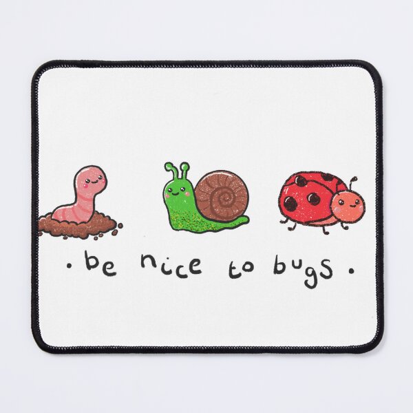 Item preview, Be Nice to Bugs designed and sold by Guggies World.
