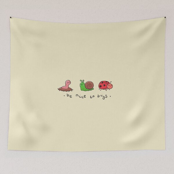 Item preview, Be Nice to Bugs designed and sold by Guggies World.