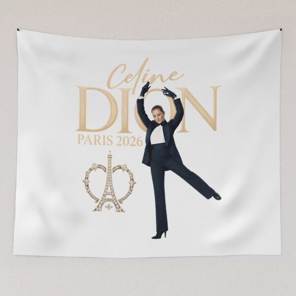 Item preview, Celine Dion Paris 2026 Legendary Singer Comeback designed and sold by sleeptabo.