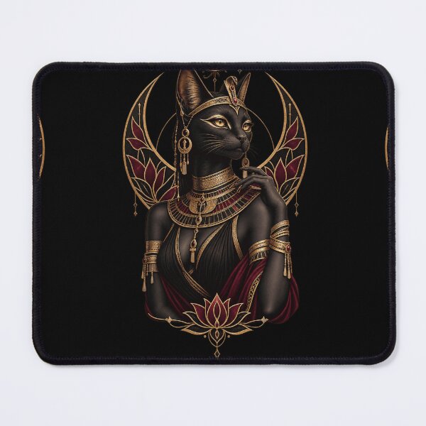 Item preview, Bastet Midnight Royalty Egyptian Cat Goddess designed and sold by AnadAA.