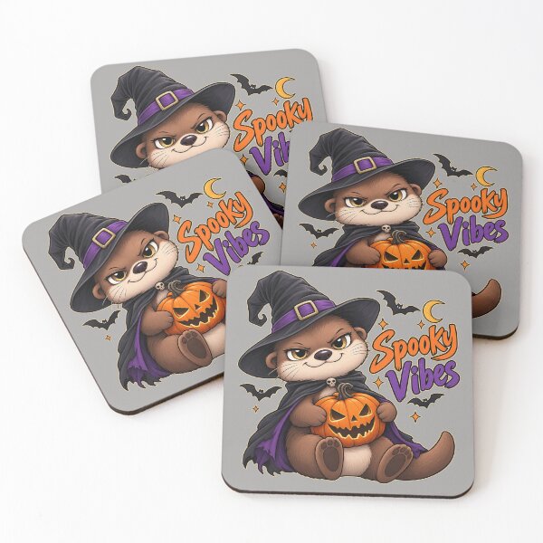 Item preview, Funny Otter Meme Collection - Spooky Vibes Creepy Otter Halloween - Dark Cartoon Animal - Halloween Spooky Humor designed and sold by MiraLumeStudio.