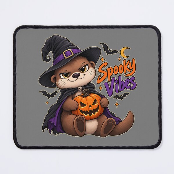 Item preview, Funny Otter Meme Collection - Spooky Vibes Creepy Otter Halloween - Dark Cartoon Animal - Halloween Spooky Humor designed and sold by MiraLumeStudio.