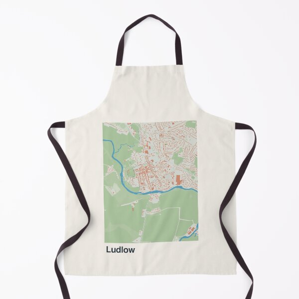 Item preview, Ludlow Minimalistic Map Art designed and sold by MapsNerd.