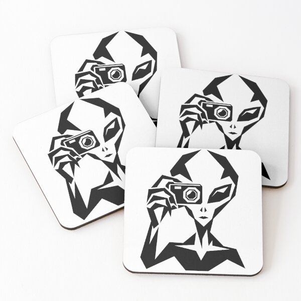 Item preview, Alien Tourist Taking Pictures designed and sold by matybrak.