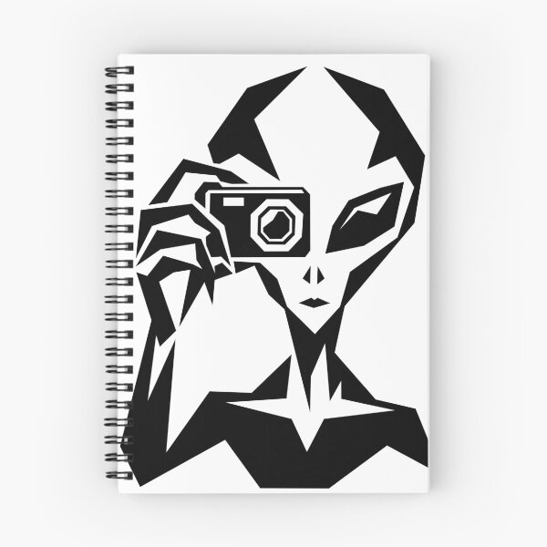 Item preview, Alien Tourist Taking Pictures designed and sold by matybrak.