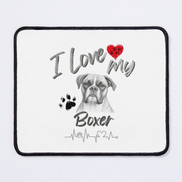 Item preview, I love my Boxer dog designed and sold by iRenza.