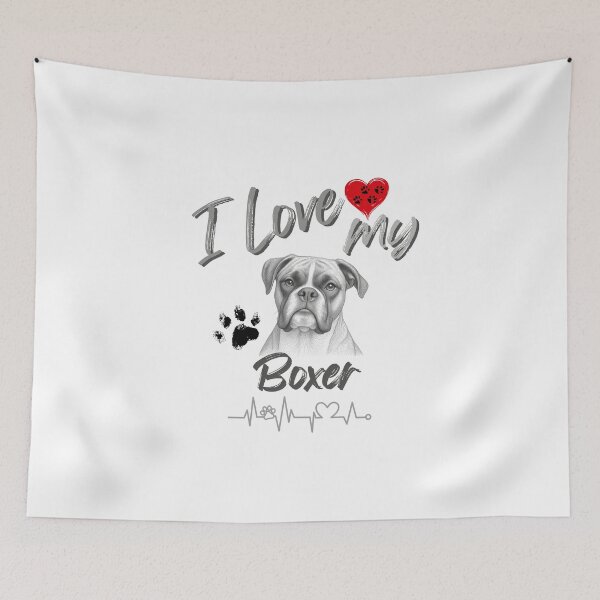 Item preview, I love my Boxer dog designed and sold by iRenza.