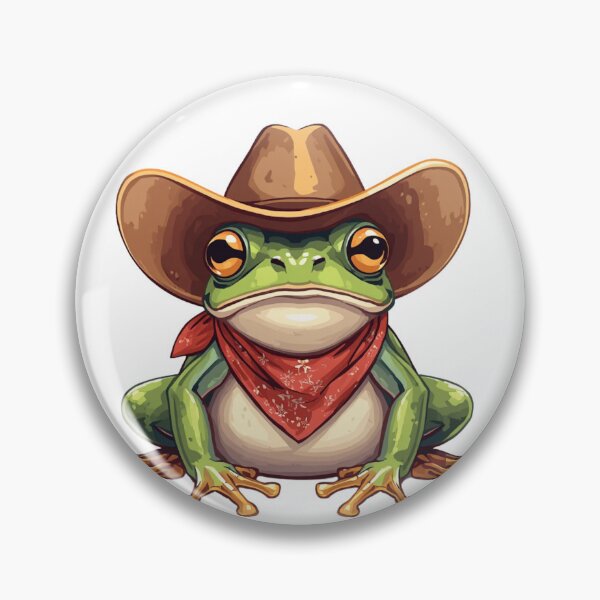 Artikelvorschau, Winziger Cowboy-Frosch entworfen und verkauft von catcurio.