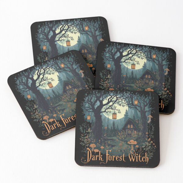Item preview, Gothic Forest Witch Illustration designed and sold by ChicTrendz.