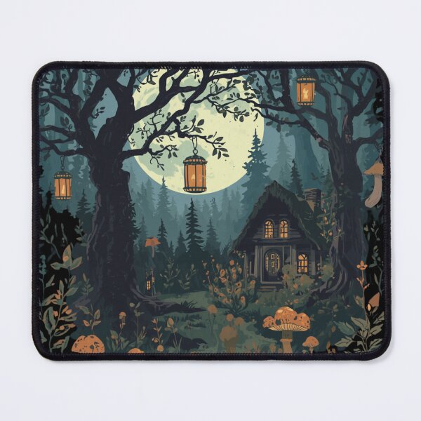 Item preview, Gothic Forest Witch Illustration designed and sold by ChicTrendz.