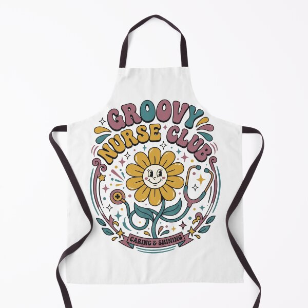 Item preview, Groovy Nurse Club Retro Vintage Healthcare Worker Design designed and sold by Mellow Doodle Co..