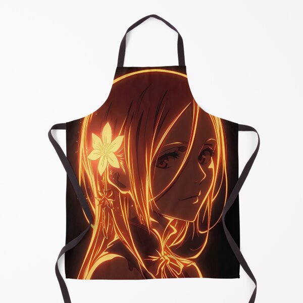 Item preview, Radiant Golden Flower Woman – Glowing Floral Anime Style Portrait designed and sold by Dyan4.
