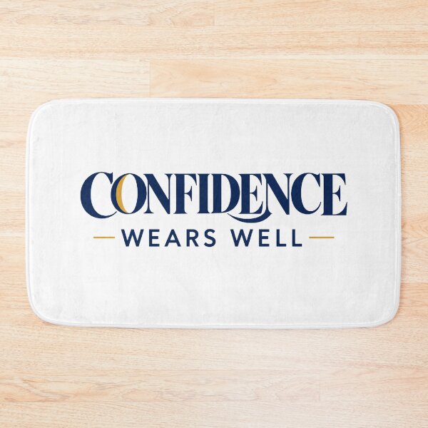 Item preview, Confidence Wears Well. Elegant Motivational Quote Typography designed and sold by Aarvya Fashion Club ( A.F.C ).
