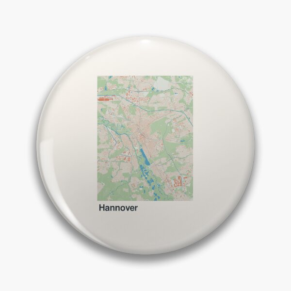 Item preview, Hannover Minimalistic Map Art designed and sold by MapsNerd.